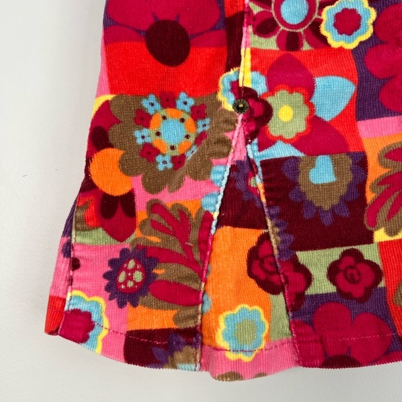 The Children's Place Y2K Floral Patchwork Skirt Multicolour Girls 6X / 7 - Picture 5 of 8